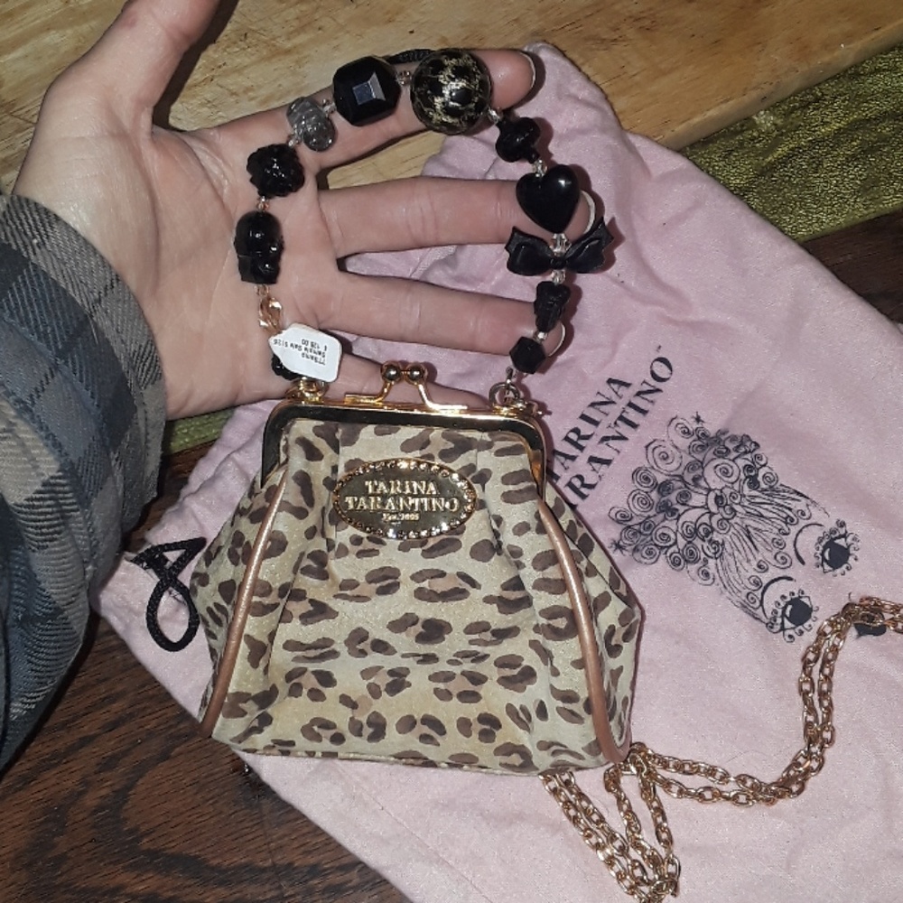Tarina Tarantino limited edition coin purse clutch
